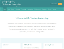Tablet Screenshot of fifetourismpartnership.org